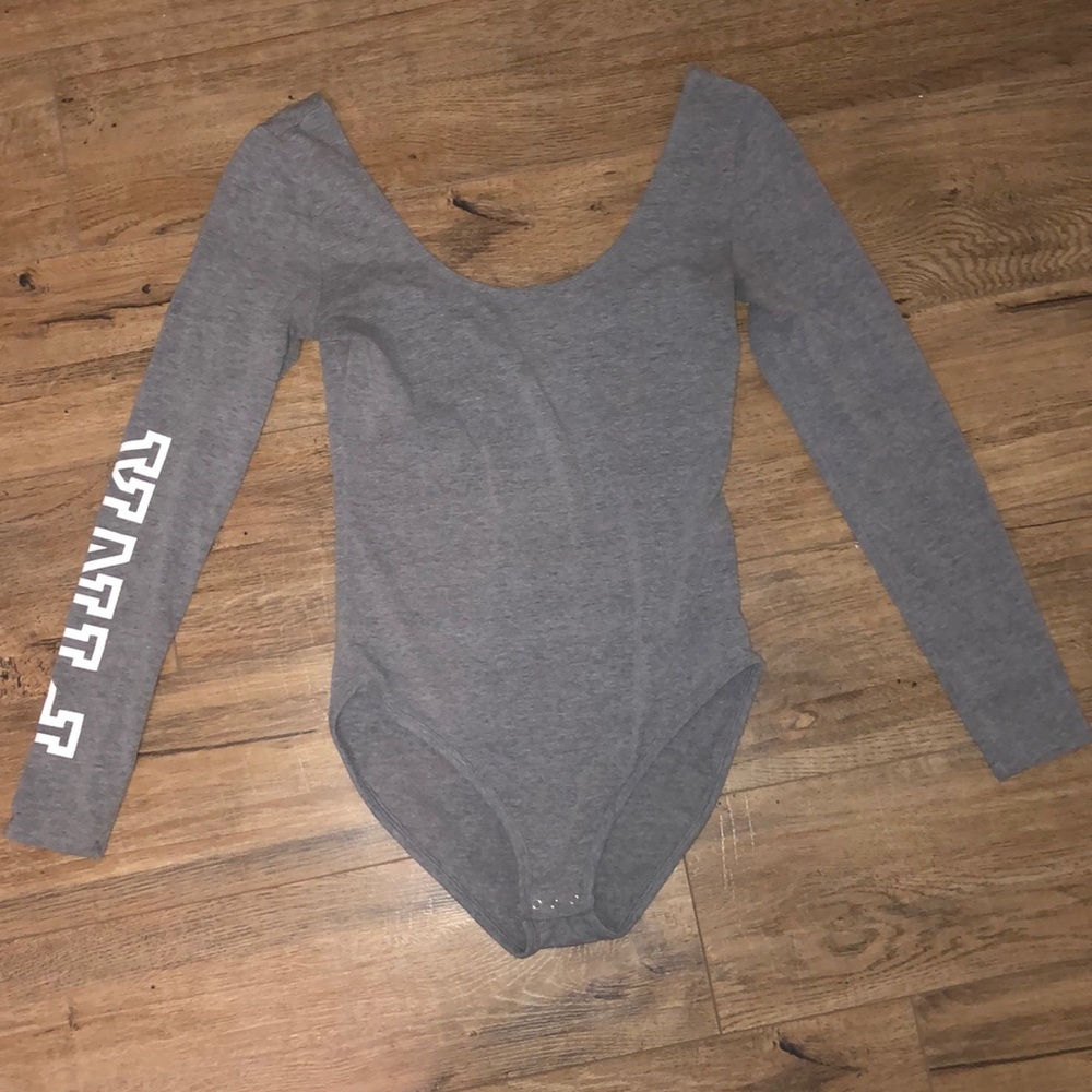 PINK Longsleeve Bodysuit